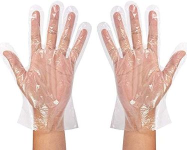 H HANSEL HOME Guantes desechables de plástico transparente, protección contra virus,guantes para cocinar en barbacoa, para el Hogar, baño, guantes sanitarios para la limpieza de la cocina (1000 PCS)