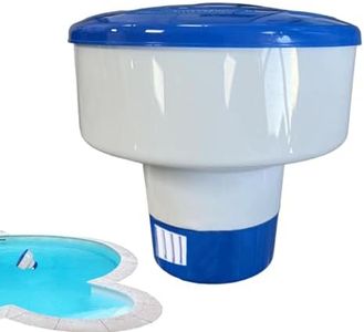 5/7/9 in Chlorine Dispenser Pool Chlorine Floater Chlorine Tablet Dispenser Floating Pool Chlorine Dispenser for Pool Hot Tub Spa Water Park