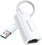 MOGOOD USB 3.0 to Gigabit Ethernet Adapter, Ethernet to USB Adapter, RJ45 Wired LAN Internet for MacBook Air 2024, MacBook Pro 2024, Asus Day Selection 4 etc