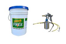 Rust Cure Formula 3000 20L/5G Pail with RP460 HD Gun & Wands, Great for Vehicles, Buses, Tractors, snowblowers, mowers, Rust Prevention, Rust Inhibitor, undercoating, trailers, RVs