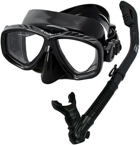 Promate Dive Mask Snorkel Set for Snorkeling, Scuba Diving, AB