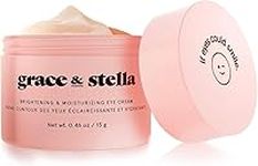 Eye Cream For Dark Circles, Bags And Puffiness - Vegan Under Eye Cream For Wrinkles - Anti Aging Eye Cream - Eye Repair Cream by grace and stella (Made in USA - 13g)