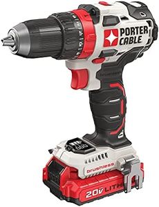 PORTER-CABLE PCCK607LB 20V MAX Brushless Cordless Drill Driver, 1/2"