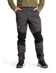 RevolutionRace Men's Nordwand Pro Trousers, Durable Trousers for Hiking, Walking, Exploring and All Other Outdoor Activities, Anthracite, M