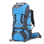 MaGiLL 60L Hiking Backpacks External Frame For Backpack Outdoor Travel Bags Sport Bag For Climbing Travelling (D 73 * 33 * 24cm)