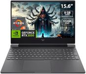 HP - Victus 15.6" Gaming Laptop - AMD Ryzen 5 7535HS - 8GB Memory - NVIDIA GeForce RTX 2050-512GB SSD - Mica Silver