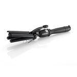 Babyliss Pro Black Porcelain Triple Barrel Waver - Creates Gorgeous Waves Instantly