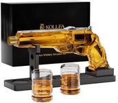 Whiskey Decanter Sets for Men, Kollea Liquor Decanter Set with Glasses, Unique Birthday Gifts Idea for Men Dad, Cool Anniversary Stuff Gifts for Him Husband, Liquor Dispenser for Bar Drinking Party