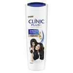 Clinic Plus Strong & Long Shampoo 355Ml, With Milk Proteins & Multivitamins For Healthy And Long Hair - Strengthening Shampoo For Hair Growth