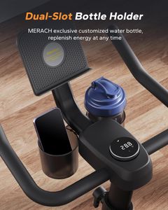 MERACH Exercise Bike with LED Display – Indoor Cycling Trainer