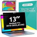 ZOEGAA Privacy Screen MacbBook Pro 13 Inch Compatible with MacBook Pro 13 Inch (2016-2022) M2/M1&MacBook Air 13 Inch (2018-2021), Magnetic Removable Anti Blue Light Privacy Screen With Webcam Cover