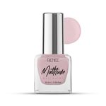 RENEE Mattitude Nail Paint - Sombre Nude 10ml, Quick Drying, Matte Finish, Long Lasting, Chip resisting Formula with High coverage, Acetone & Paraben Free