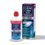 CLEAR CARE® Plus With HydraGlyde Contact Lens Solution, Cleaning & Disinfecting Solution With Hydrogen Peroxide, 360 mL