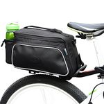 Allnice® 14815 Practical 10 Liter Capacity Cycling Mountain Road MTB Bicycle Bike Back Rear Seat Trunk Bag Shoulder Bag Handbag Black