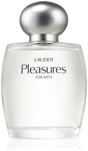 Estée Lauder Pleasures for Men Cologne Spray with Notes of Sandalwood, Citrus & Nectarine | Cologne for Men, 3.4 Fl Oz