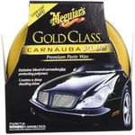 Meguiar's Gold Class Carnauba Plus Premium Paste Wax Bundle With Foam Pad & Microfiber Cloth (3 Items)