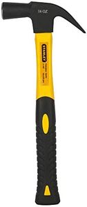 STANLEY 51-186 Fibreglass Nail Hammer 450gms (Yellow & Black)