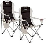 SUNMER Padded Camping Chairs - Set 