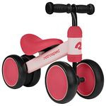 Retrospec Cricket Baby Walker Balance Bike with 4 Wheels for Ages 12-24 Months - Toddler Bicycle Toy for 1 Year Old’s - Ride On Toys for Boys & Girls