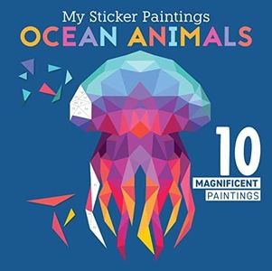 My Sticker Paintings: Ocean Animals: 10 Magnificent Paintings