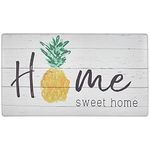 SoHome Cozy Living Anti-Fatigue Kitchen Mat, Pineapple Themed Kitchen Runner Rug for Floor, Non Slip, Stain Resistant, Easy Clean, 1/2 Inch Thick Comfort Chef Mat, 18" x 30", Home Pineapple