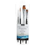 Princeton Artist Brush Elite, Brushes for Watercolor Series 4850, 4 Piece Professional Set 400