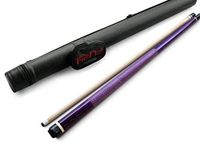 49% Off Sale - Champion ST Irish Wrap Purple Maple Pool Cue, Black Fury Case, Champion Sport/Cuetec Glove, Model: ST-10, 19 oz