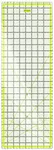 ARTEZA Quilting Ruler, Laser Cut Acrylic, Double Colored Grid Lines, 8.5"x24"