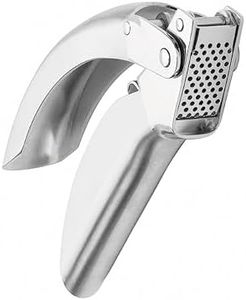 Kuhn Rikon Garlic Press, Stainless Steel Garlic Crusher Press. Dishwasher Safe Garlic Chopper. Durable Garlic Mincer. Garlic Press Crusher – 3 Year Kuhn Rikon Kitchen Accessories Guarantee