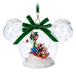 Disney Mickey Mouse and Friends Glass Dome Sketchbook Ornament