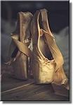 Ballet Shoes Picture on Stretched C
