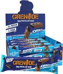 Grenade High Protein, Low Sugar Bar, 12 x 60g - Oreo