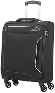 American Tourister Holiday Heat - Spinner Hand Luggage, 55 cm, 38 L, Black (Black)