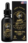 Slickhare Magic Beard Elixir beard oil. 100% All Natural, Organic Beard Oil For Men Made in USA (1oz)