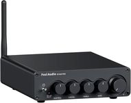 Fosi Audio Bluetooth Subwoofer Amplifier 2.1, BT30D Pro Subwoofer Amp with TPA3255 Chips 165W x2+350W & Bass Treble Control, 2.1 Channel Sub Amplifier for Desktop/Outdoor/Bookshelf Speakers