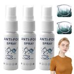 FunnAura 3 Pcs Glasses Cleaner Anti Fog Spray for Swimming Goggles Glass and Anti Fog Car