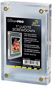 Ultra Pro Lucite UV 1" Screwdown Card Holder