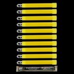 Cyalume ChemLight Military Grade Chemical Light Sticks, Yellow, High Intensity, 6-Inch Long, 30 Minute Duration (Pack of 10)