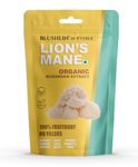 B'VERGE Lions Mane Powder Mushroom Extract | Focus, Brain Power, Memory & Nerve Health (100 g (Pack of 1), 100.0)