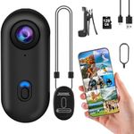 OBEST Mini Action 1080P Underwater Camera, Mini Waterproof WiFi Cam, Helmet Camera for Bicycle and Motorcycle, Daily Vlog, Outdoor Sports (Balck)