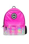 hype BAGS Pink Holo Drips Polyurethane Unisex Backpacks in Multi-Coloured Size: One Size