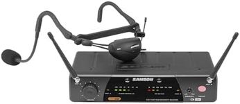 Samson AirLine 77 AH7 Fitness Headset Wireless System, K2: 490.975 MHz (SW7A7SQE-K2)