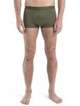 Icebreaker Men's Anatomica Cool-Lite Trunks - Merino Wool Underwear for Hiking, Snow Sports, Adventure & Training - Loden, XL