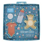 PME New Baby Cookie Cutter Set, Blue