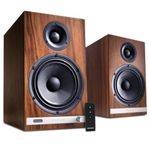 Audioengine HD6 Wireless Speakers with Bluetooth - 150W Powered Bookshelf Speakers with aptX-HD, 24-bit DAC