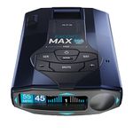 Escort MAX 360 MKII Radar and Laser Detector Bluetooth Enabled 360° Directional Arrows Exceptional Range Common Notifications Drive Smarter App Black