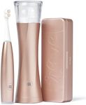 SuperMouth ULTIM8 Sonic Electric Toothbrush Bundle – SmartBrush + SmartHub + SmartCase – Rechargeable Brush – UV Sanitizing & Drying Hub with Wireless Charging – Travel Case with UV Light – Rose Gold