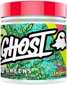 Ghost Greens Pink Lemonade Flavoured Superfood Dietary Suppliment, 30 Serving