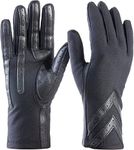 Isotoner smarTouch SPANDEX Cold Weather Gloves with Spandex and a Warm Fleece Lining