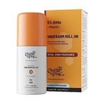 Chemist at Play UnderArm Roll-On with 5% AHA, Lactic Acid & 1% Mandelic Acid | Prevents Body Odour, Brightens Skin & Exfoliates Underarm | For Sensitive Skin | Royal Oudh Fragrance | Alcohol Free-40ml